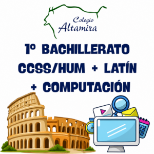 1BACH: LOTE COMPLETO Opción CCSS/Humanidades + Latín + Ciencias de la Computación