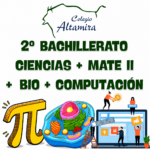2BACH: LOTE COMPLETO Opción Ciencias + Matemáticas II + Biología + Ciencias de la Computación