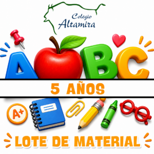 LOTE MATERIAL 5 AÑOS